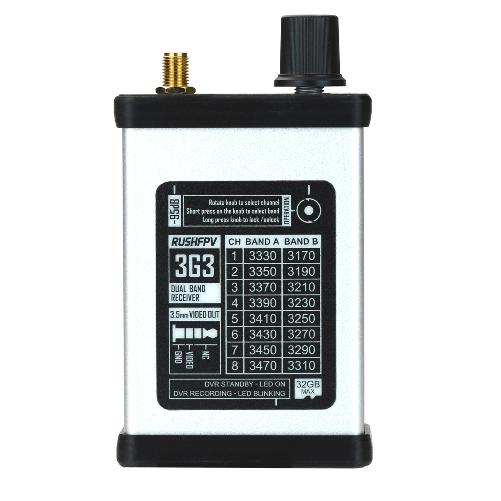 2W FPV VTX 3,3GHz RushFPV 2000 – Drone Transmitter Bewertung und Preis