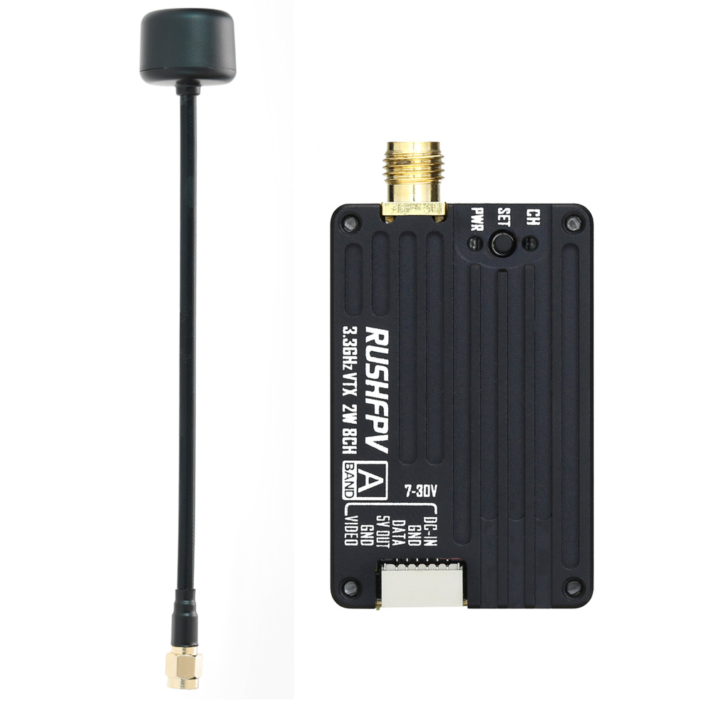 2W FPV VTX 3,3GHz RushFPV 2000 – Drone Transmitter Bewertung und Preis